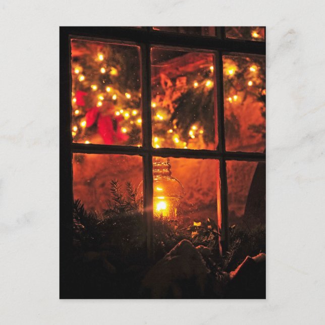 Lantern at Night Postcard (Front)