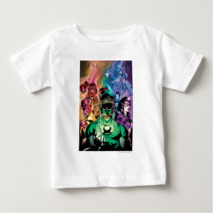 Lantern Corps Group with Colors Baby T-Shirt