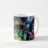 Lantern Corps Group with Colors Coffee Mug (Front Right)