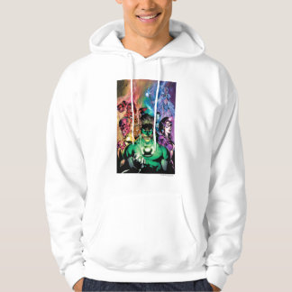 Lantern Corps Group with Colors Hoodie