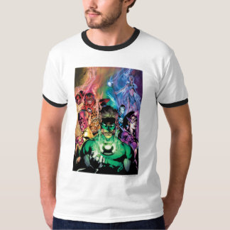 Lantern Corps Group with Colors T-Shirt