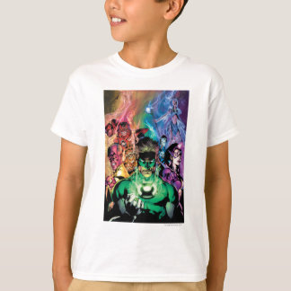 Lantern Corps Group with Colors T-Shirt