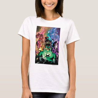Lantern Corps Group with Colors T-Shirt