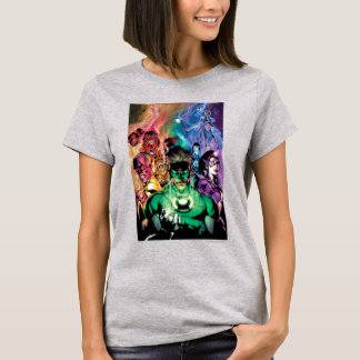 Lantern Corps Group with Colors T-Shirt