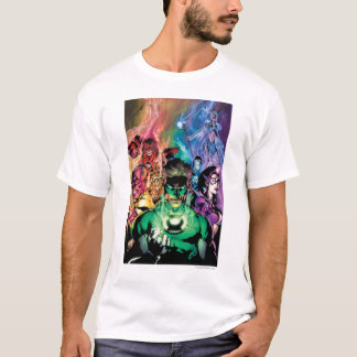 Lantern Corps Group with Colors T-Shirt