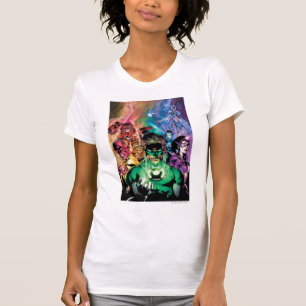 Lantern Corps Group with Colors T-Shirt