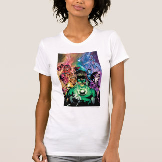 Lantern Corps Group with Colors T-Shirt