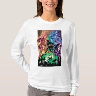 Lantern Corps Group with Colors T-Shirt