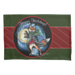 Lantern Fox Welcome Pillow Case