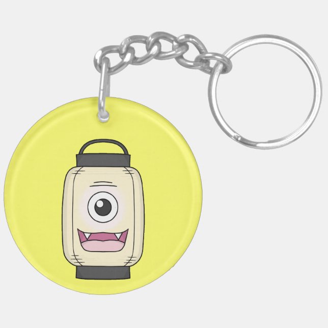 Lantern Ghost Yokai Spirit Keychain (Back Left)