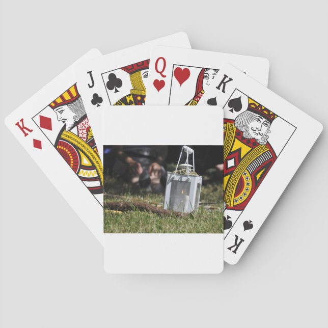 Lantern of light poker cards (Back)
