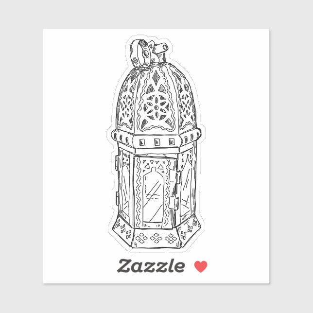 Lantern Sticker (Sheet)