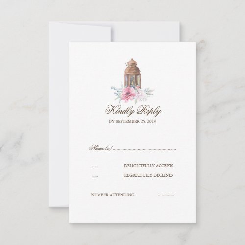 Lantern Wedding RSVP