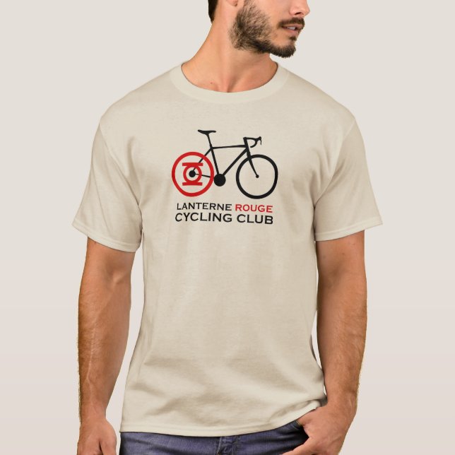 Lanterne Rouge Cycling Club T-Shirt (Front)