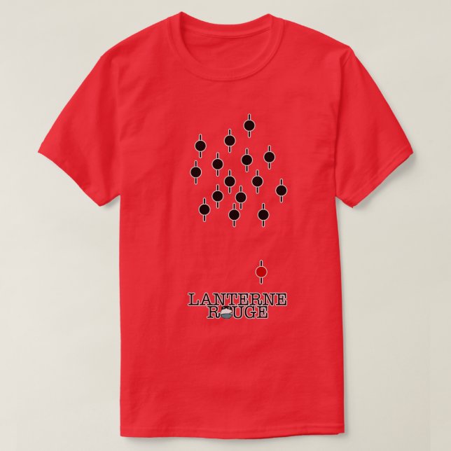 Lanterne Rouge  T-Shirt (Design Front)