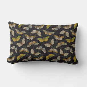 Lanternflies - Pyrops Candelaria & Planthoppers Lumbar Pillow