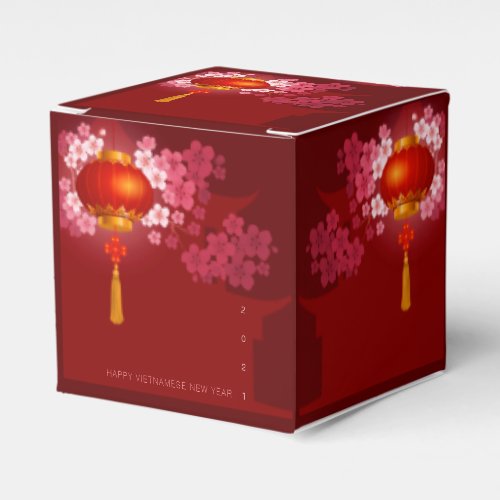 Lanterns Hao Dao Happy Vietnamese New c Year CCFB Favor Boxes