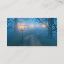 Lanterns in the Fog Bookmarks Business Card