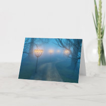 Lanterns in the Fog Card