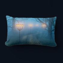 Lanterns in the Fog Pillow
