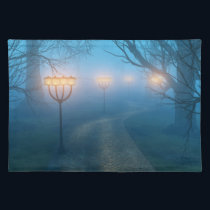 Lanterns in the Fog Placemat