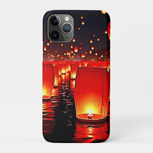 Lanterns' Magical Night Float Design Case-Mate iPhone Case (Back)