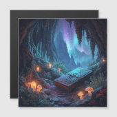 Lanterns, Mushrooms, and a Book (Front/Back)