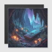 Lanterns, Mushrooms, and a Book (Front/Back)