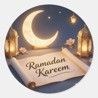 Lanterns Of Blessing -  Classic Round Sticker