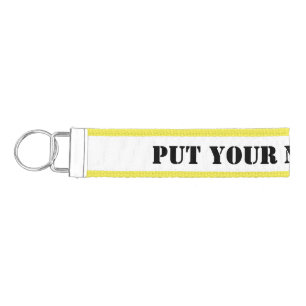 lanyard personalized wrist keychain
