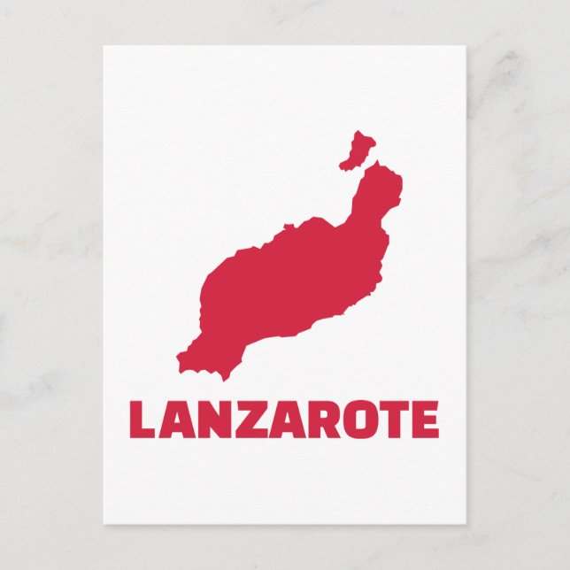 Lanzarote Postcard (Front)