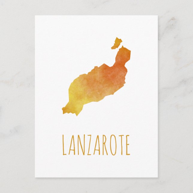 Lanzarote Postcard (Front)