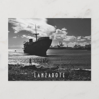 Lanzarote postcard - Shipwreck Telamon