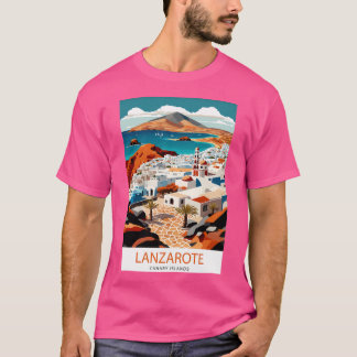 Lanzarote Poster Spain Travel T-Shirt