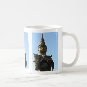 Lao Giant Guardian .. Buddha Park, Vientiane, Laos Coffee Mug
