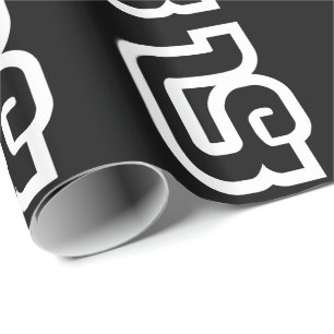 Lao / Laos Number Four / 4 / ໔ (See/Si) Laotian Wrapping Paper