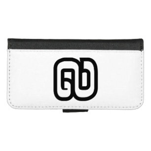 Lao / Laos Number Nine / 9 / ໙ (Kao/Gao) Laotian iPhone 8/7 Wallet Case