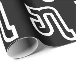 Lao / Laos Number Seven / 7 / ໗ (Jet/Chet) Laotian Wrapping Paper