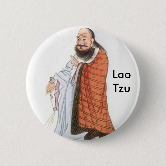 Lao Tzu 2 Button (Front)