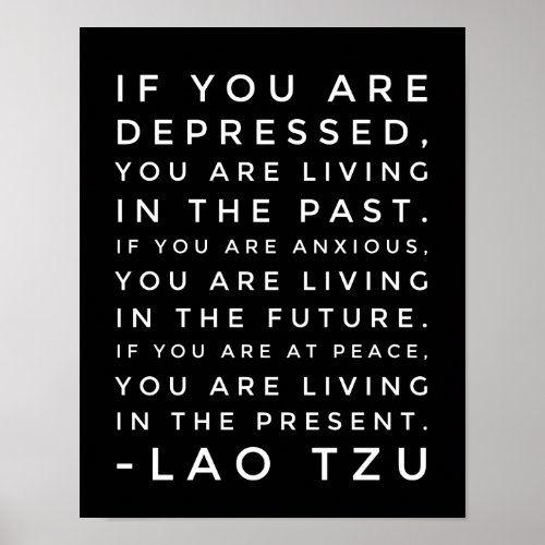 Lao Tzu Philosophy Poster