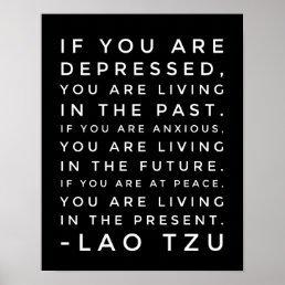 Lao Tzu Philosophy Quote Poster
