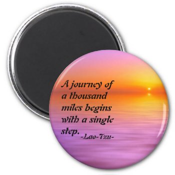 Lao-tzu Quote Inspirational Magnet by Angel86 at Zazzle