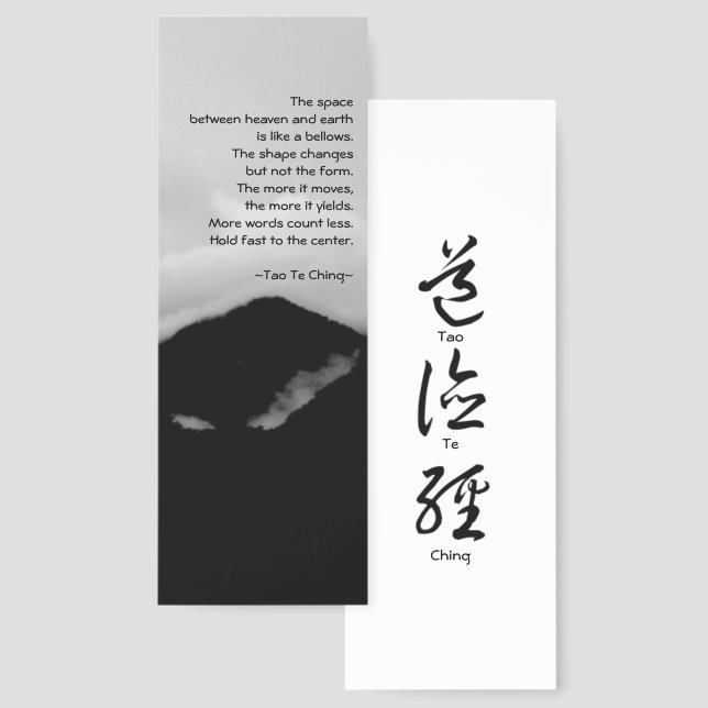  Lao Tzu Wisdom ©Photographic Art  Bookmarks (Front & Back)
