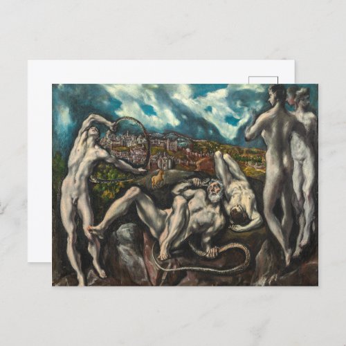 Laocoön  El Greco  Postcard