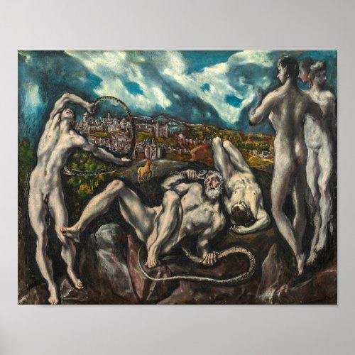 Laocoön  El Greco  Poster