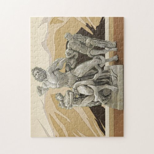 Laocoon and His Sons Ancient Sculpture Jigsaw Puzzle