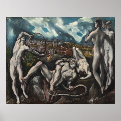 Laocoon by El Greco Poster