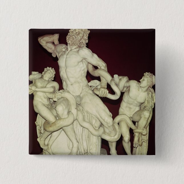 Laocoon, Hellenistic original, 1st century Button (Front)
