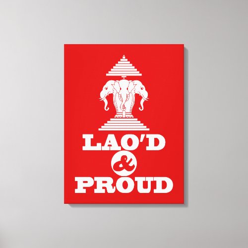 LAOD  PROUD CANVAS PRINT