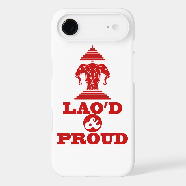 LAO'D & PROUD Case-Mate iPhone CASE (Back)
